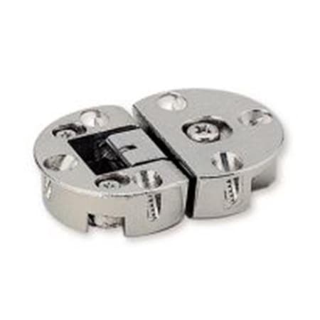 Sugatsune Sugatsune SUSDH001 NI 0.625-0.75 in. DropLid Hinge 2Way Adjacent Mat Nickel SUSDH001 NI